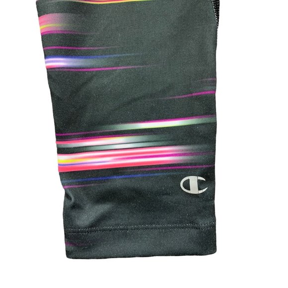 Champion Power Train Small Tights Athletic Sports Black Stretch - Picture 4 of 5